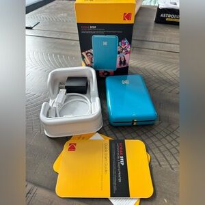 Kodak Step Mobile Photo Printer - Vibrant Blue